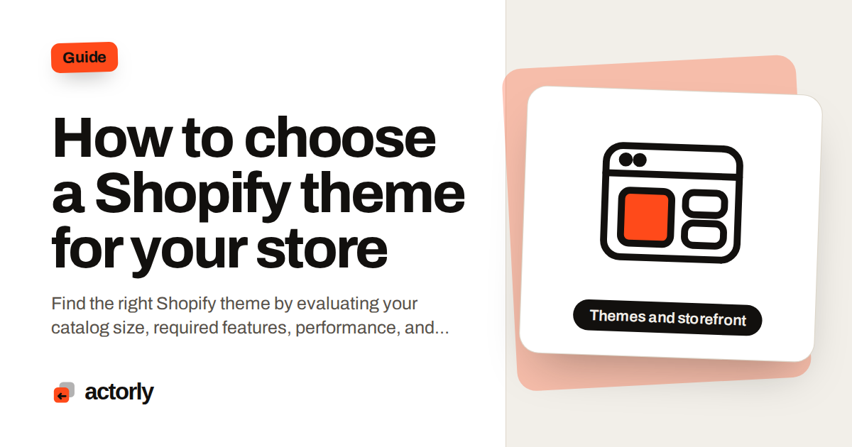 How to choose a Shopify theme for your store
